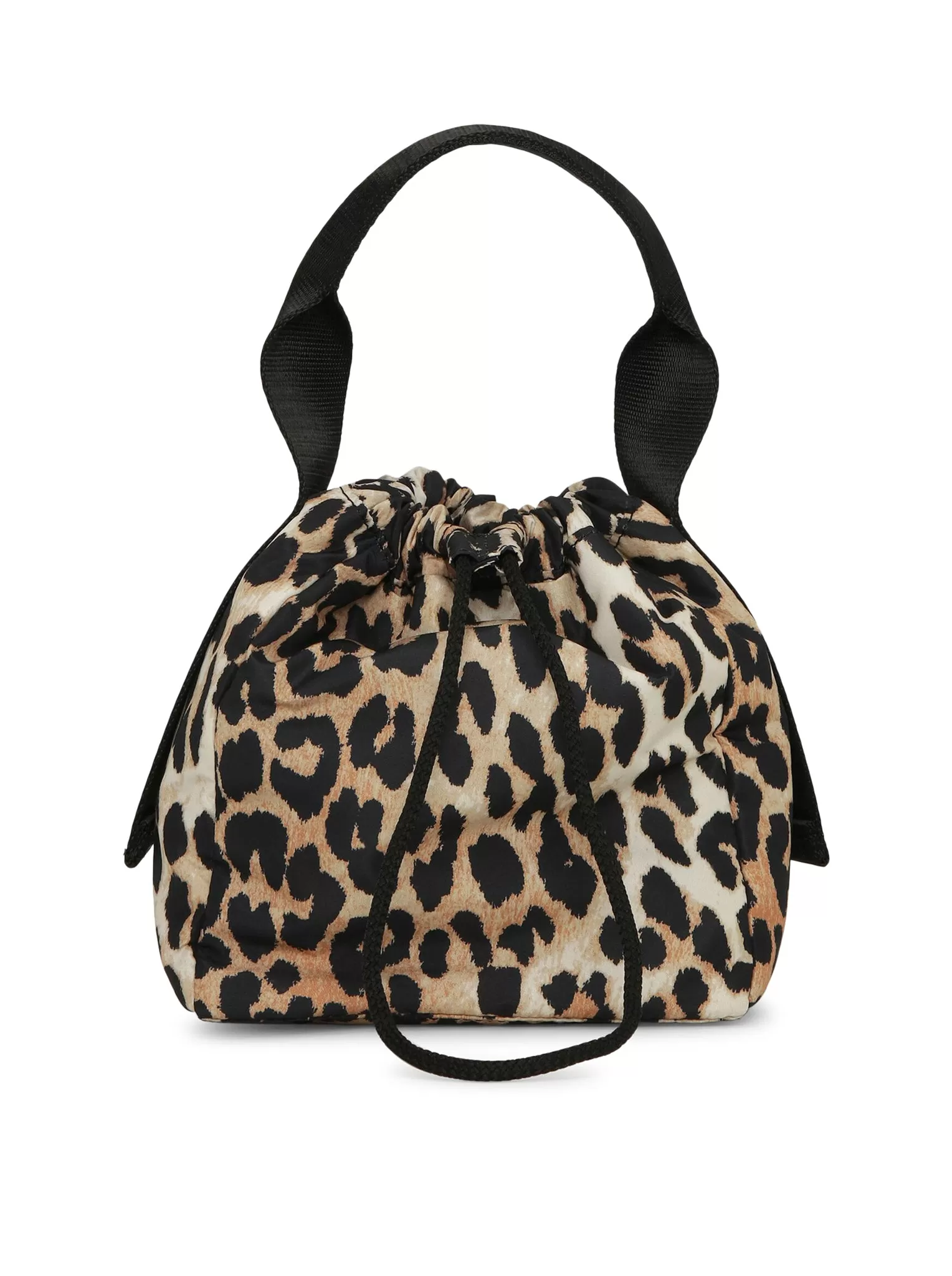 leopard-print tote bag