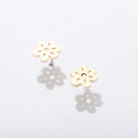 Little Polkadot Flower Stud Earrings