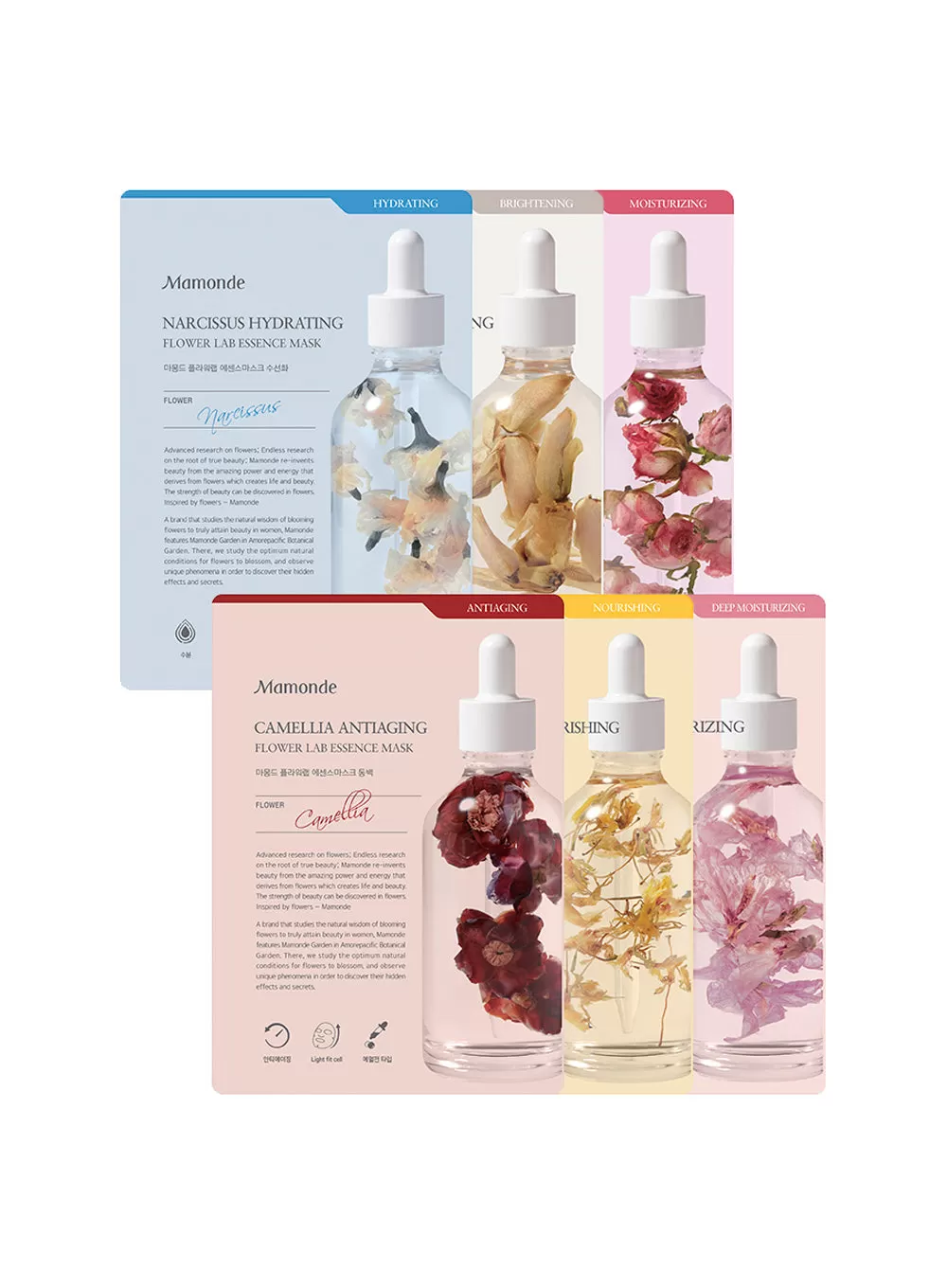 [Mamonde] FLOWER LAB ESSENCE MASK