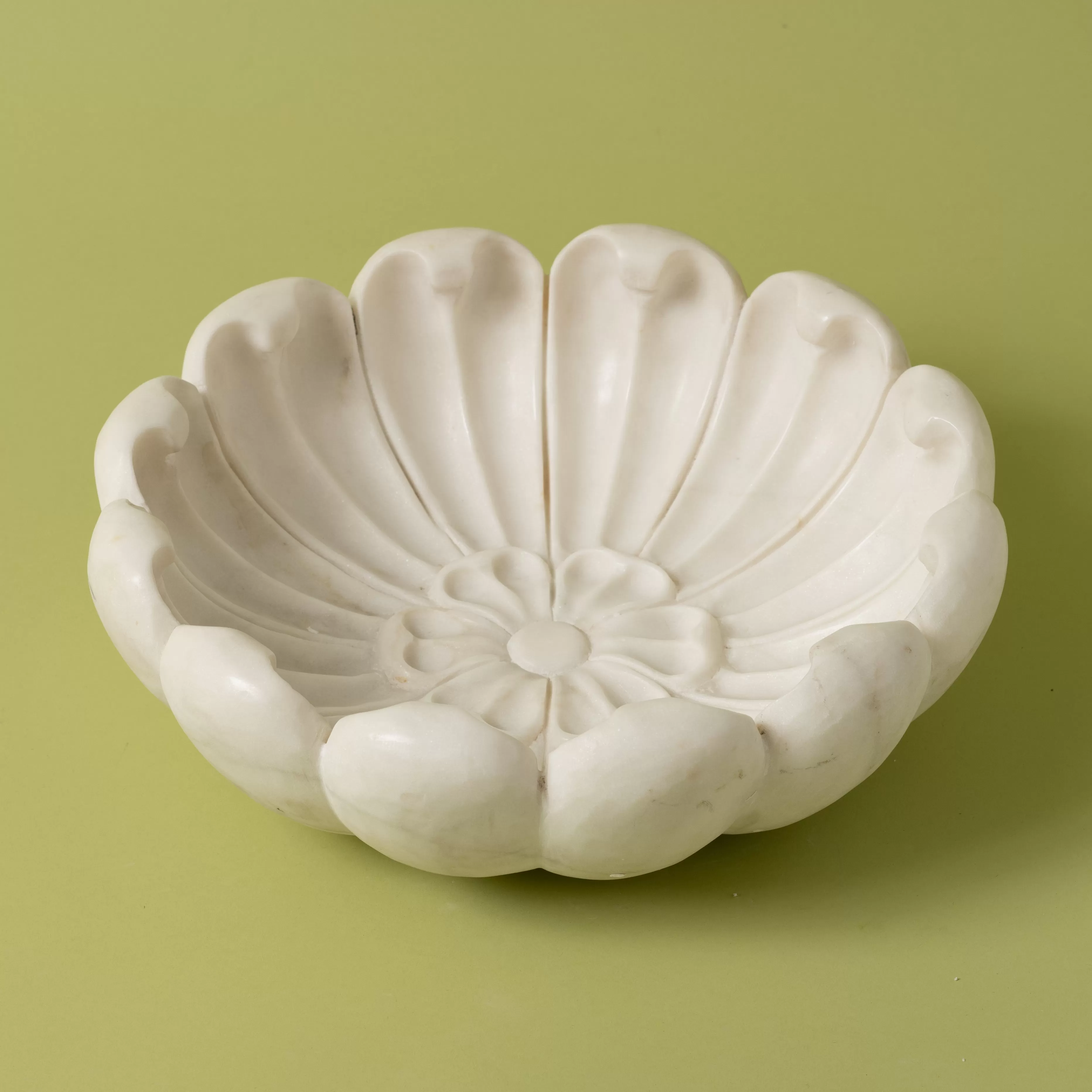 Marble Petal Bowl