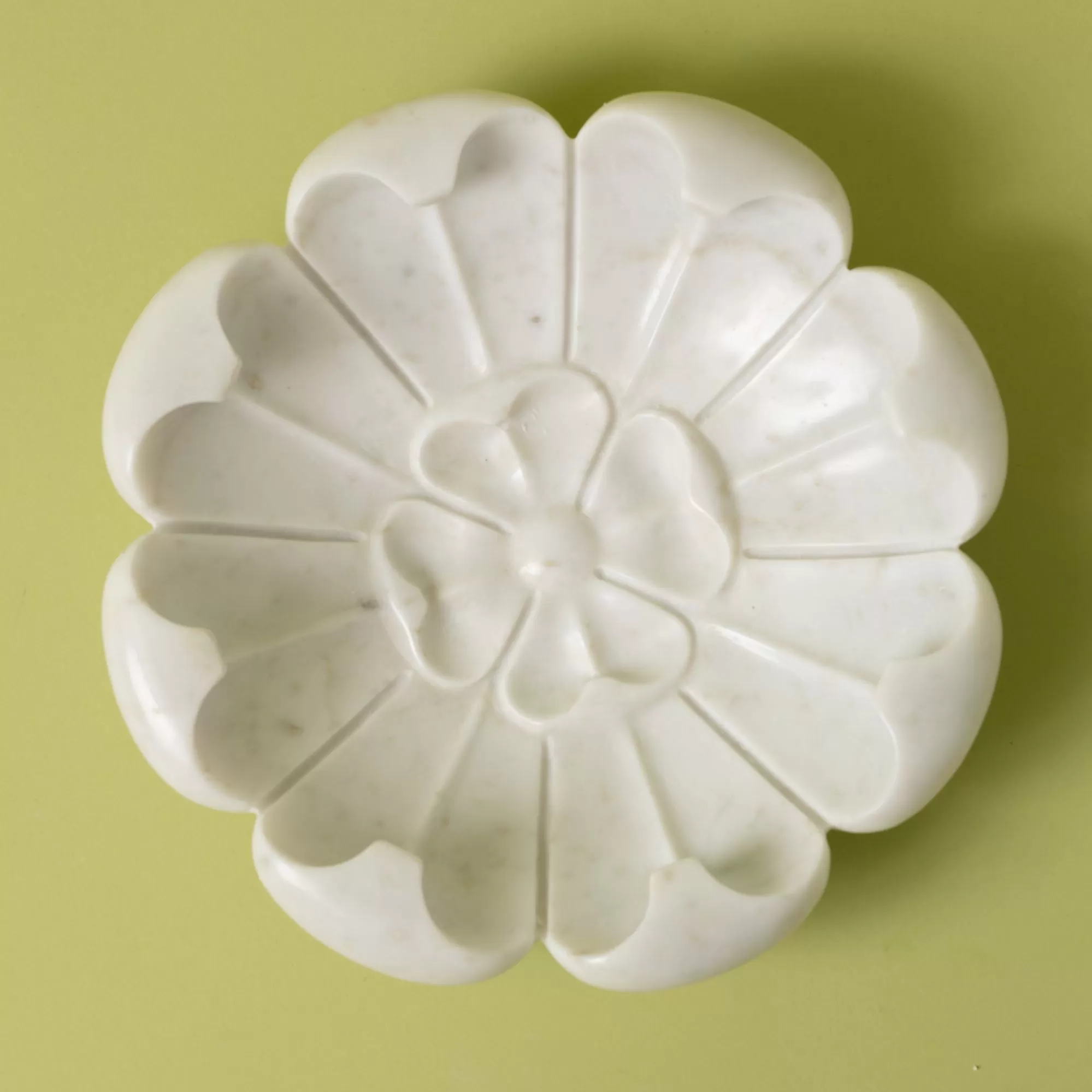 Marble Petal Bowl