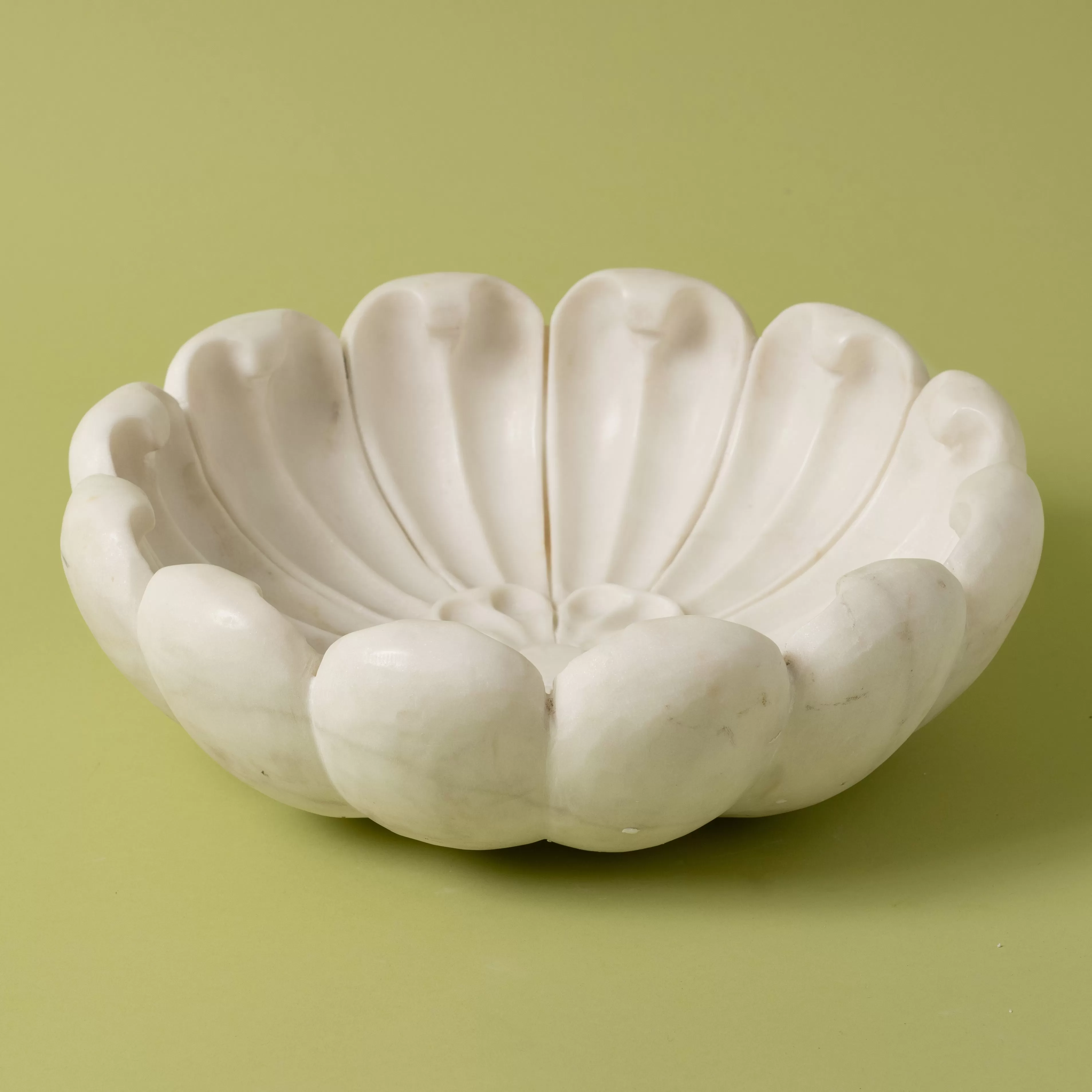 Marble Petal Bowl