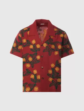 MARI WREATH SHORT SLEEVE SHIRT