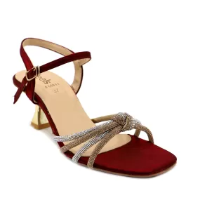 Maroon Fancy Sandal 066611