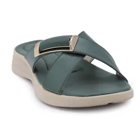 Mint Green Casual Slipper 074129