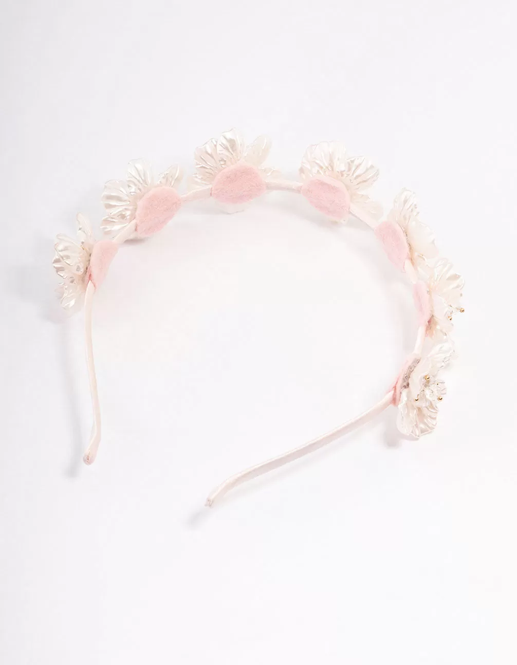 Mixed Floral Petal Detailed Headband