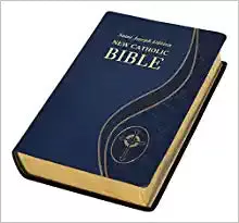 New Catholic Bible Giant Type Blue