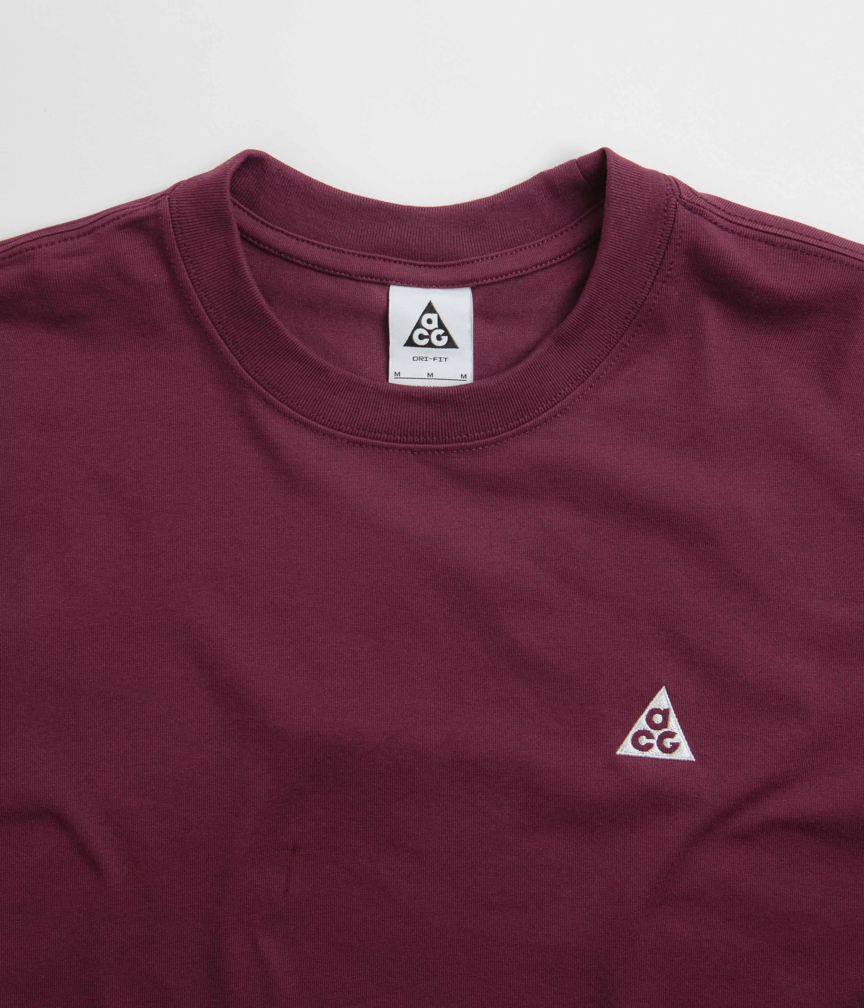 Nike ACG LBR T-Shirt - Night Maroon