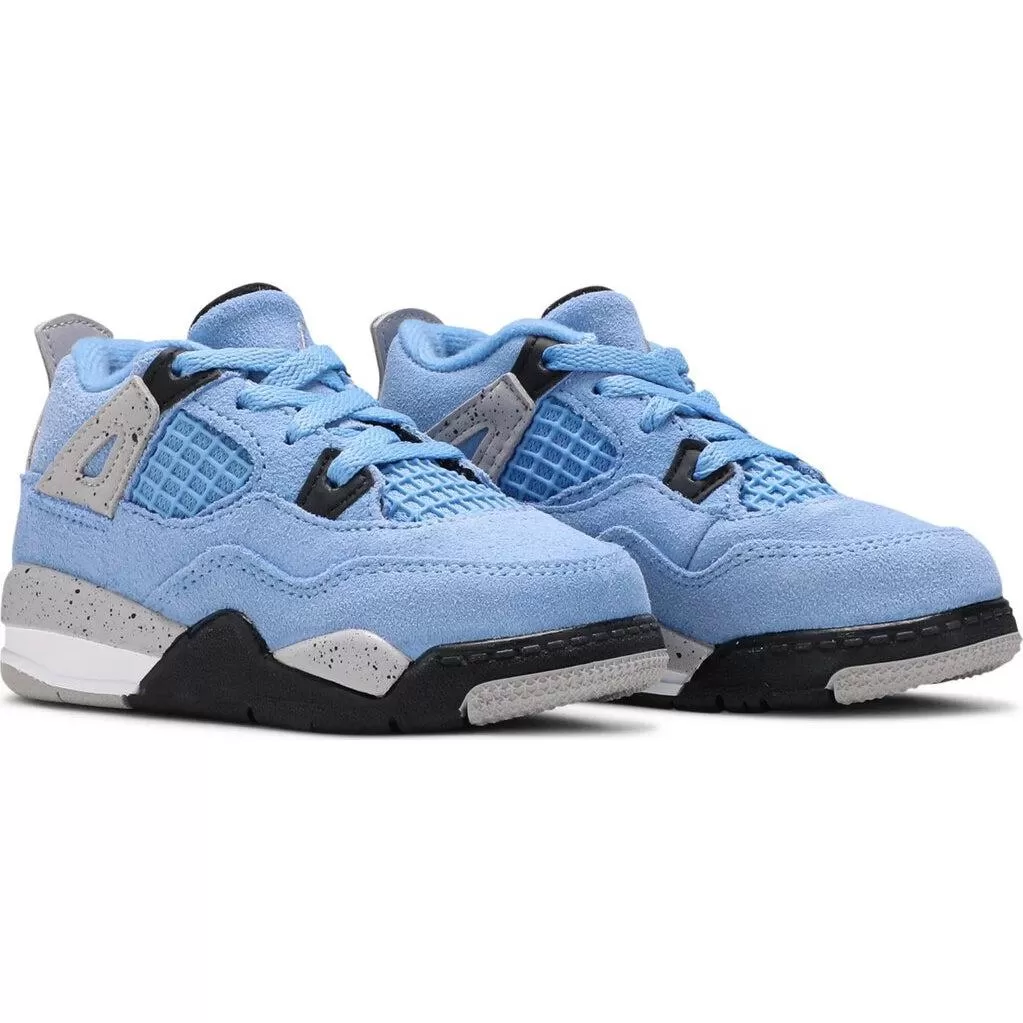 Nike Air Jordan 4 Retro 'University Blue' TD