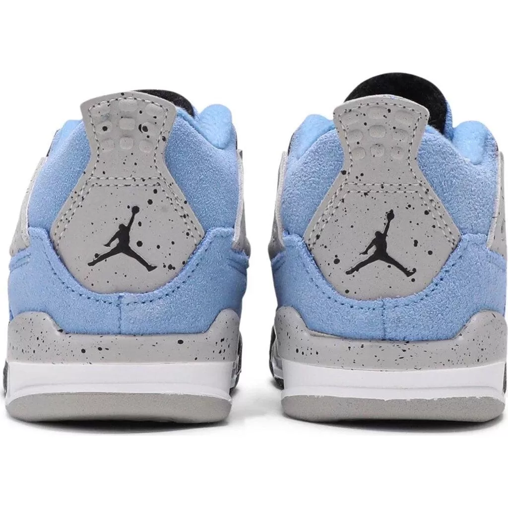 Nike Air Jordan 4 Retro 'University Blue' TD