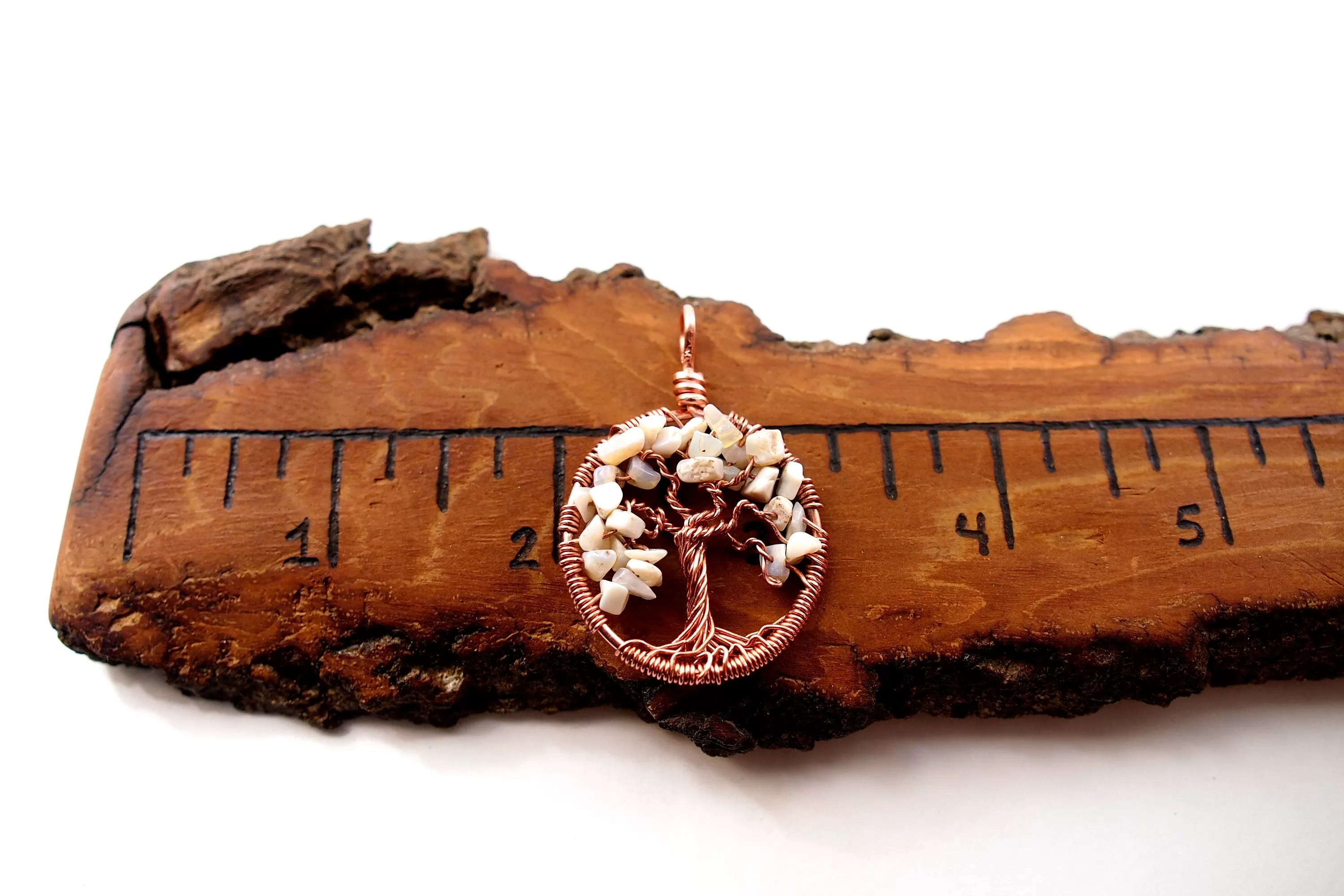 Opal Tree of Life Pendant