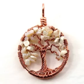 Opal Tree of Life Pendant