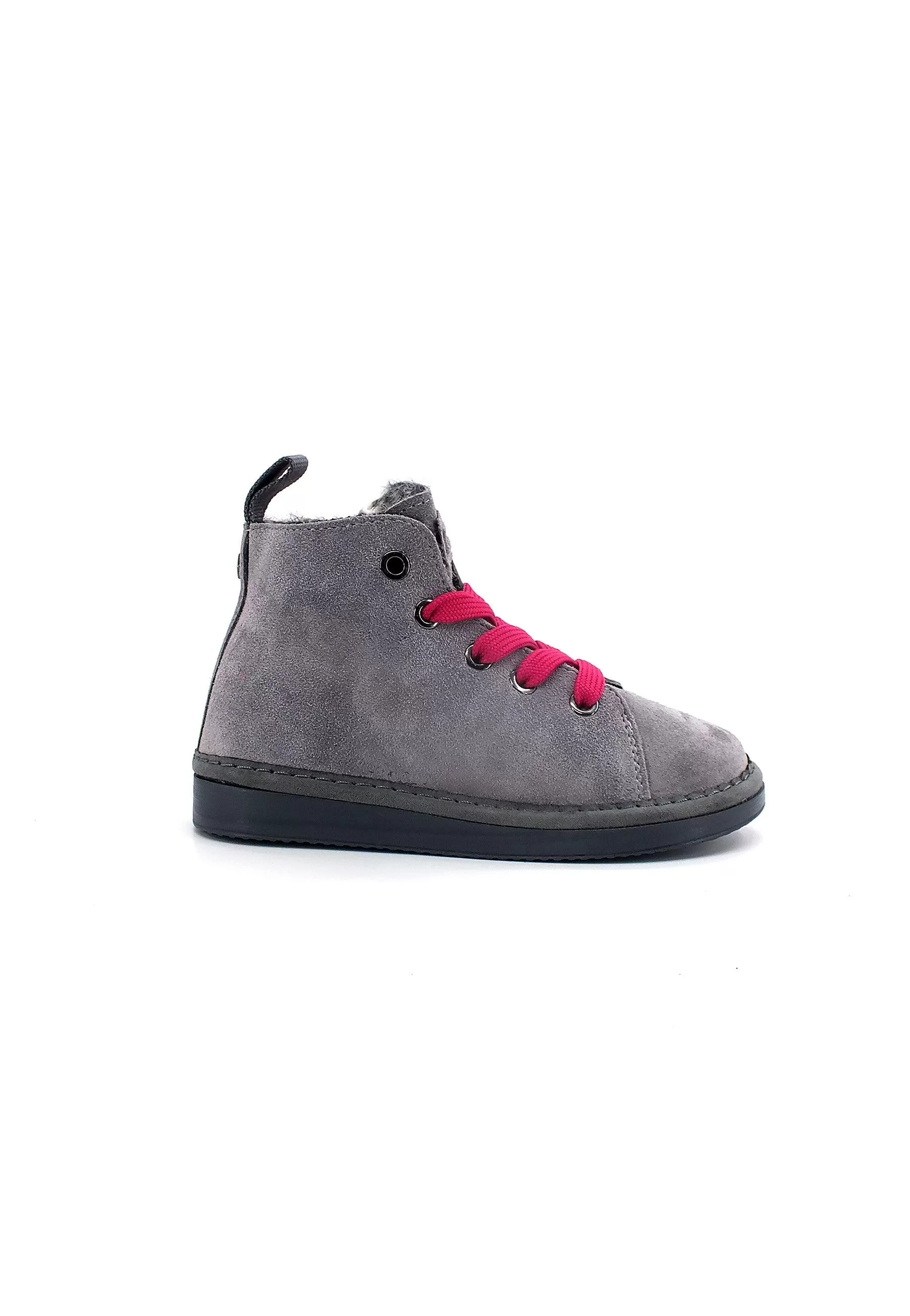 PAN CHIC Ankle Boot Sneaker Pelo Bimbo Grey Fuchsia P01B1400200006