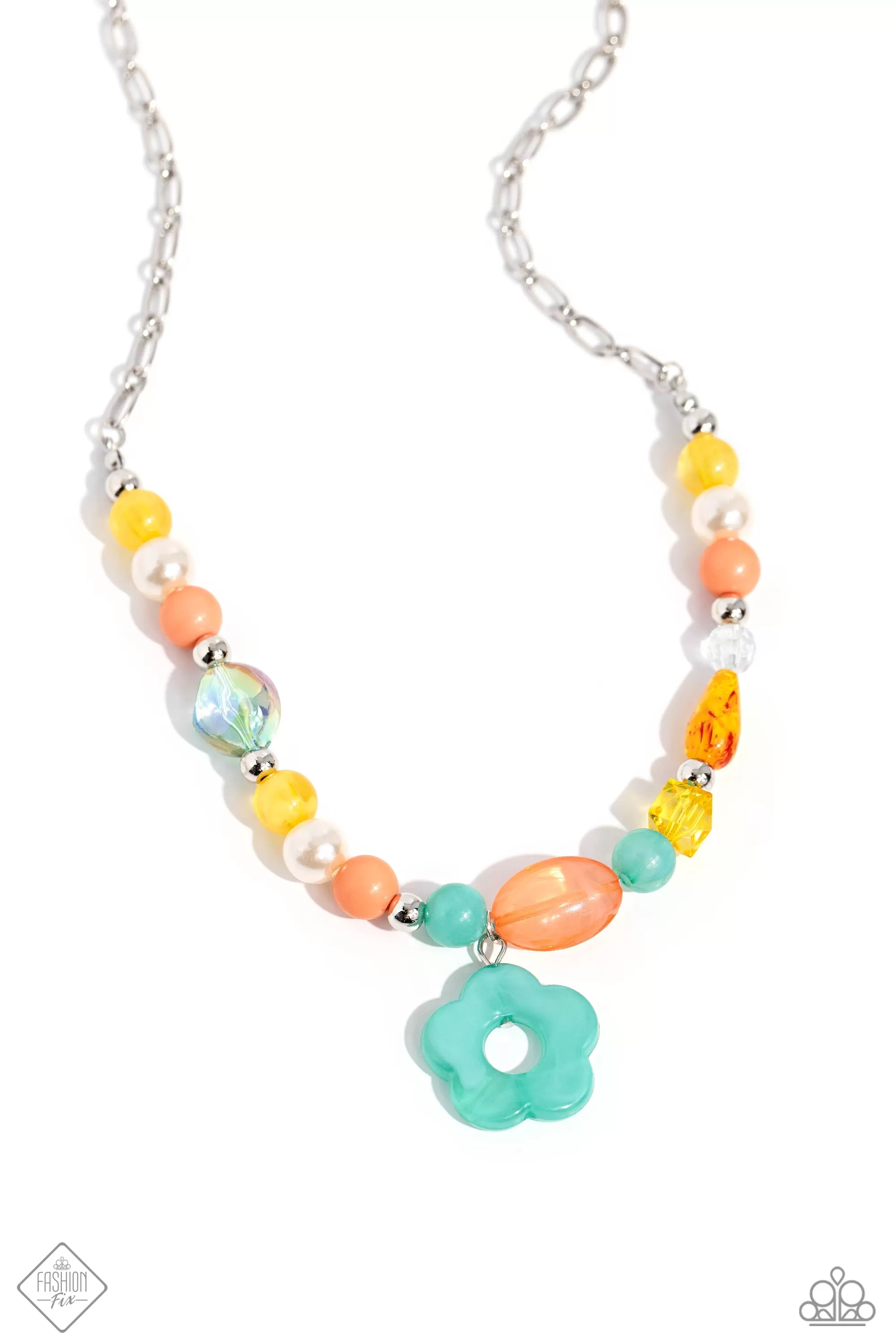 Paparazzi DAISY About You Multi FASHION FIX Necklace & Earring Set