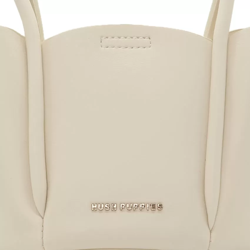 Petal Satchel (L) Women's Bag - Beige