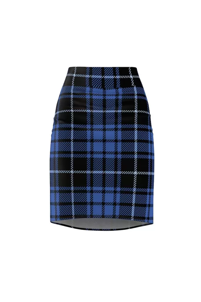 Plaid Women's Pencil Skirt