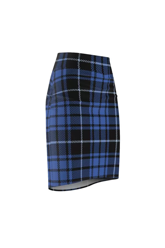 Plaid Women's Pencil Skirt