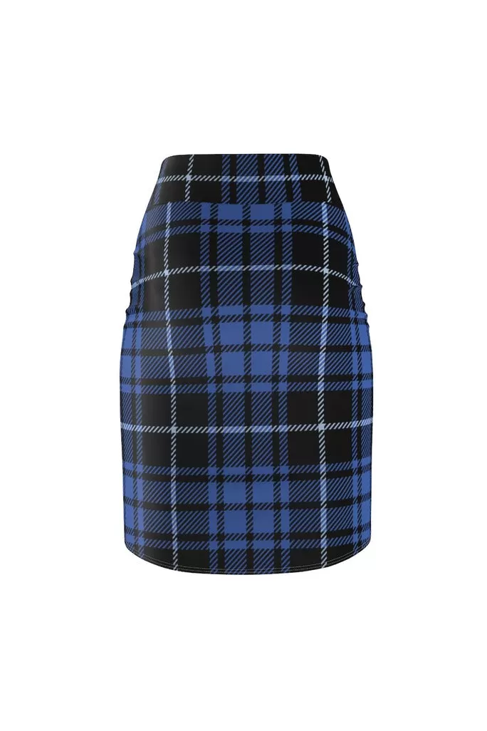 Plaid Women's Pencil Skirt