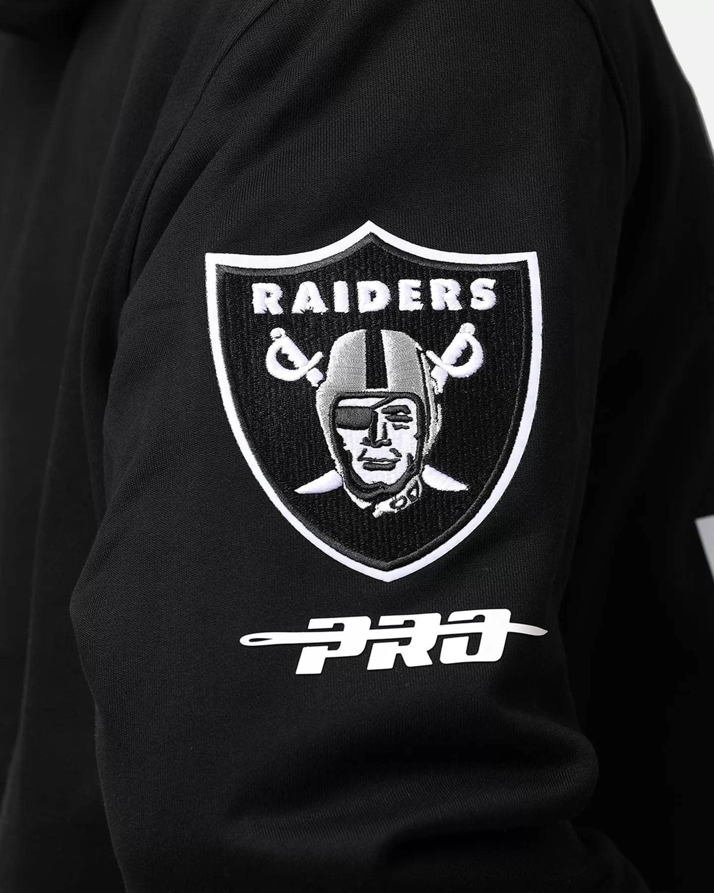 Pro Standard Las Vegas Raiders Fast Lane Hoodie Black