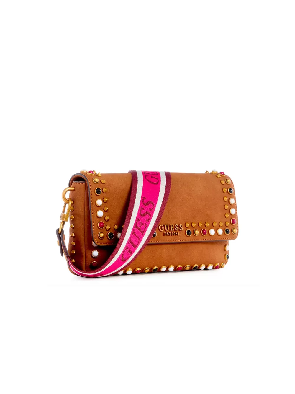 Radar Flap Crossbody - Cognac