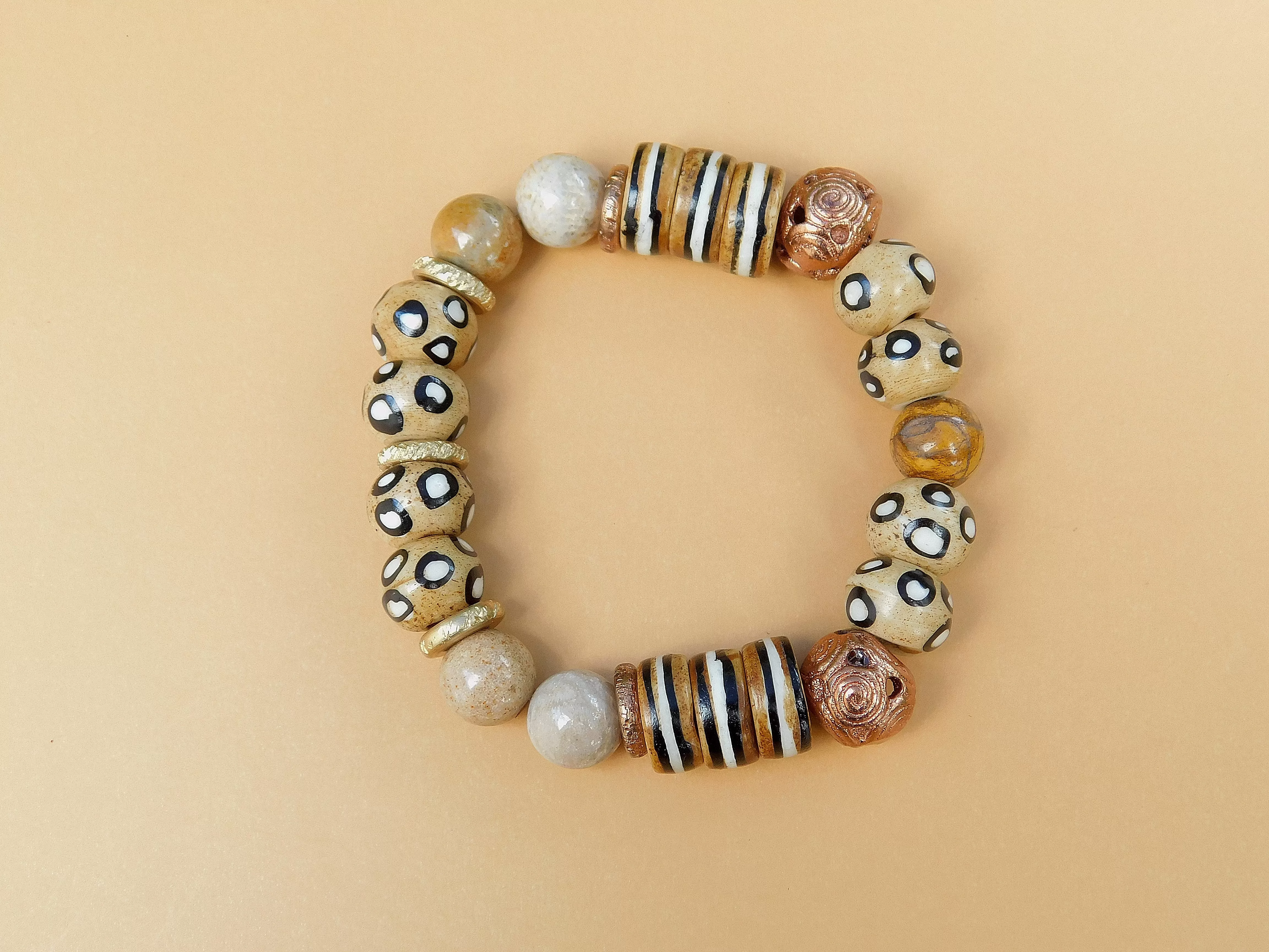 RESERVED for Kitty Bushya.....Natural and Earthy Bracelet