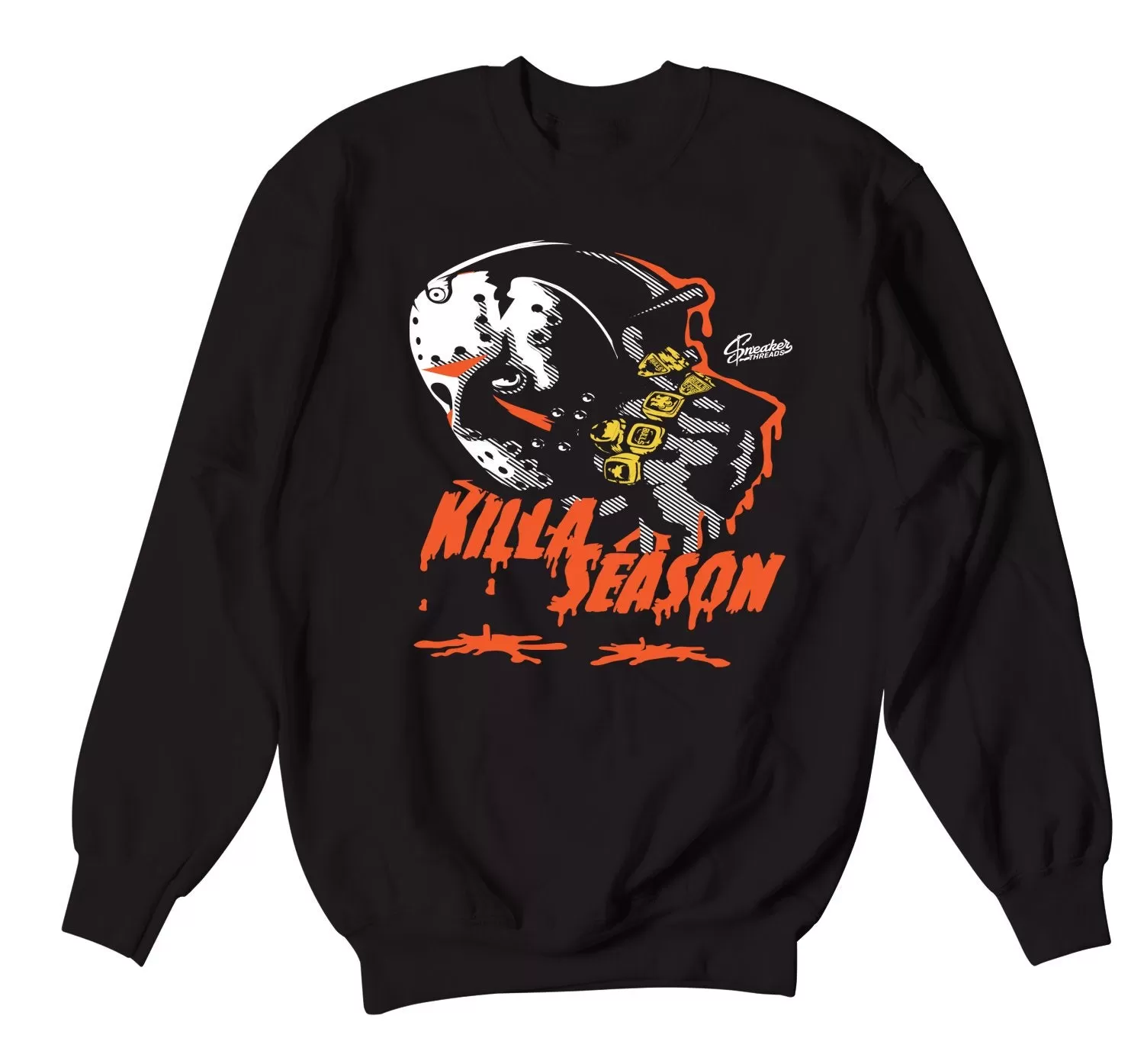 Retro 5 Orange Blaze Freedom Sweater