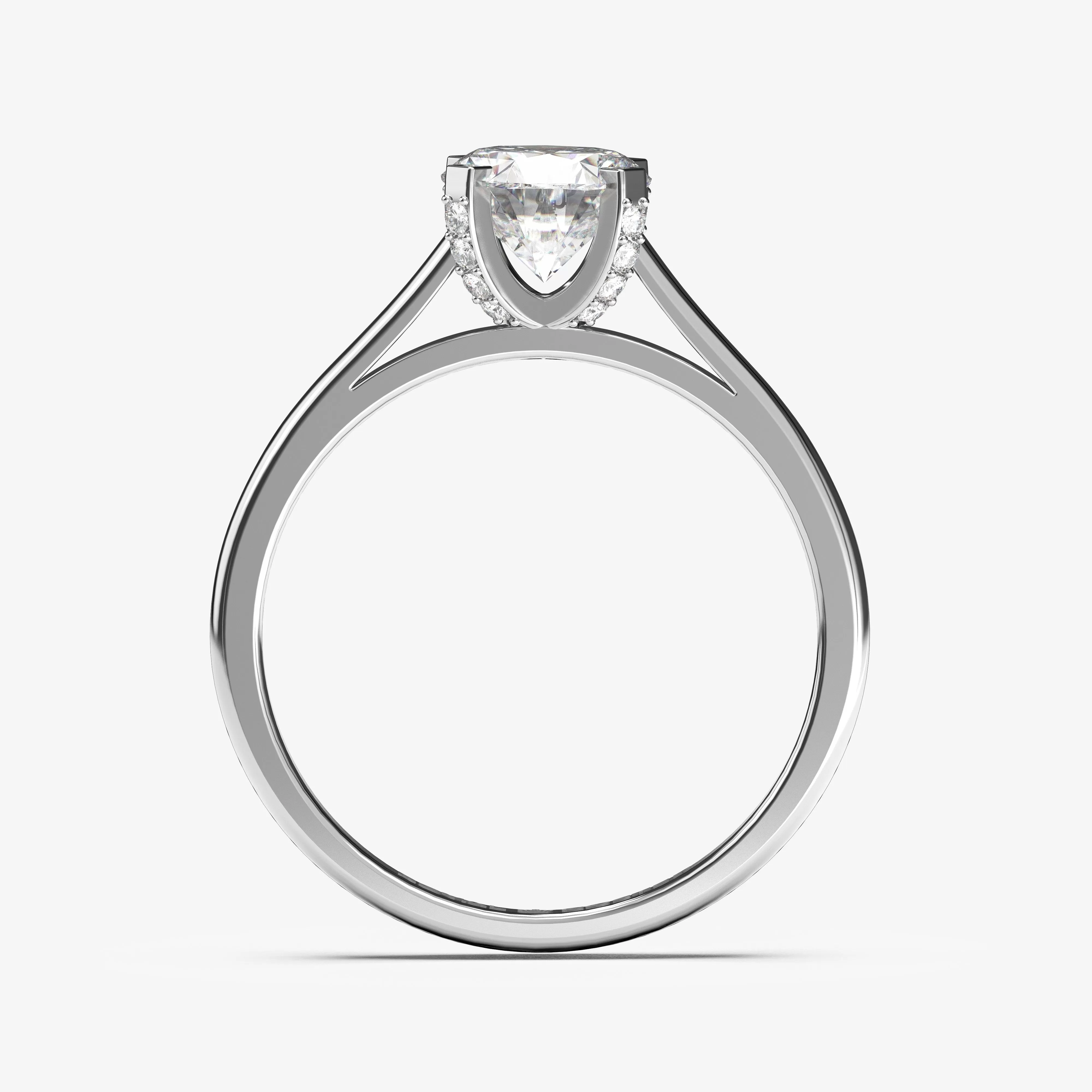 Signature C Solitaire Ring