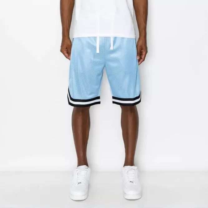 Sky Blue Basketball Shorts - JS17