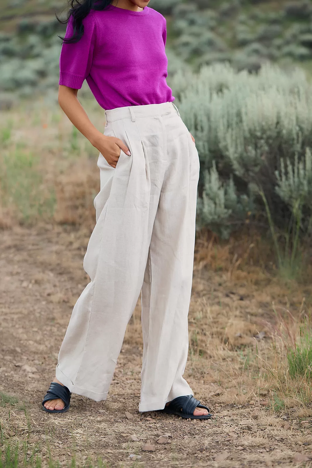 Summer Comfort Wide Leg Pants