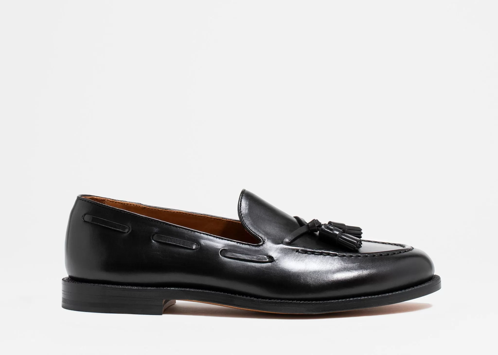 Tassel Loafer Black Calf