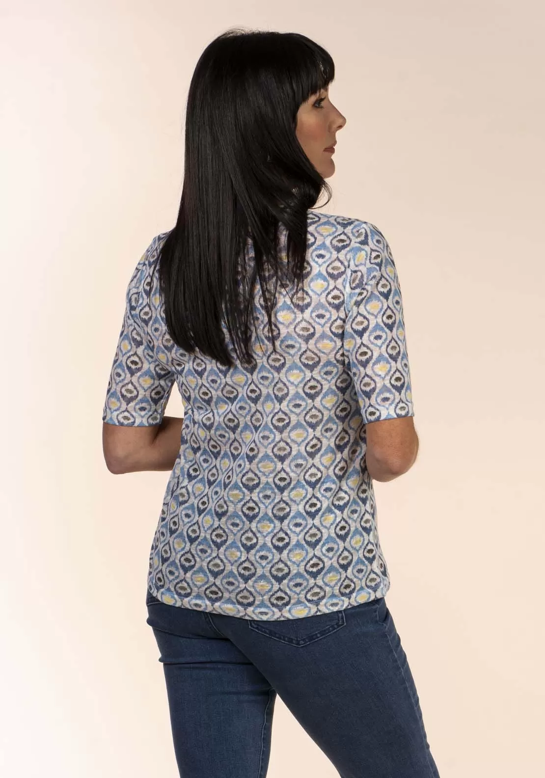 Tile Print T-Shirt