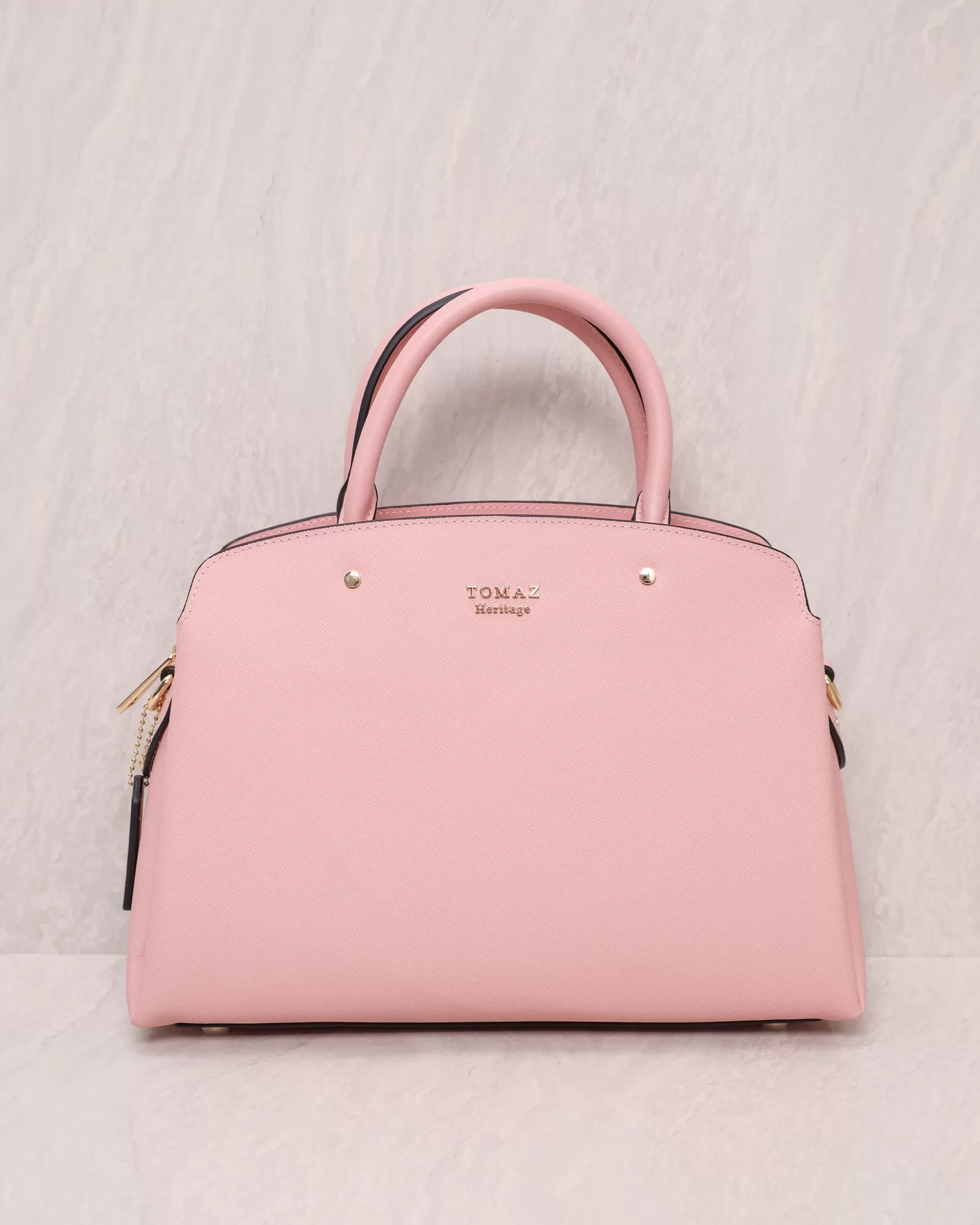 Tomaz BL106 Ladies Top Handle Handbag (Light Pink)