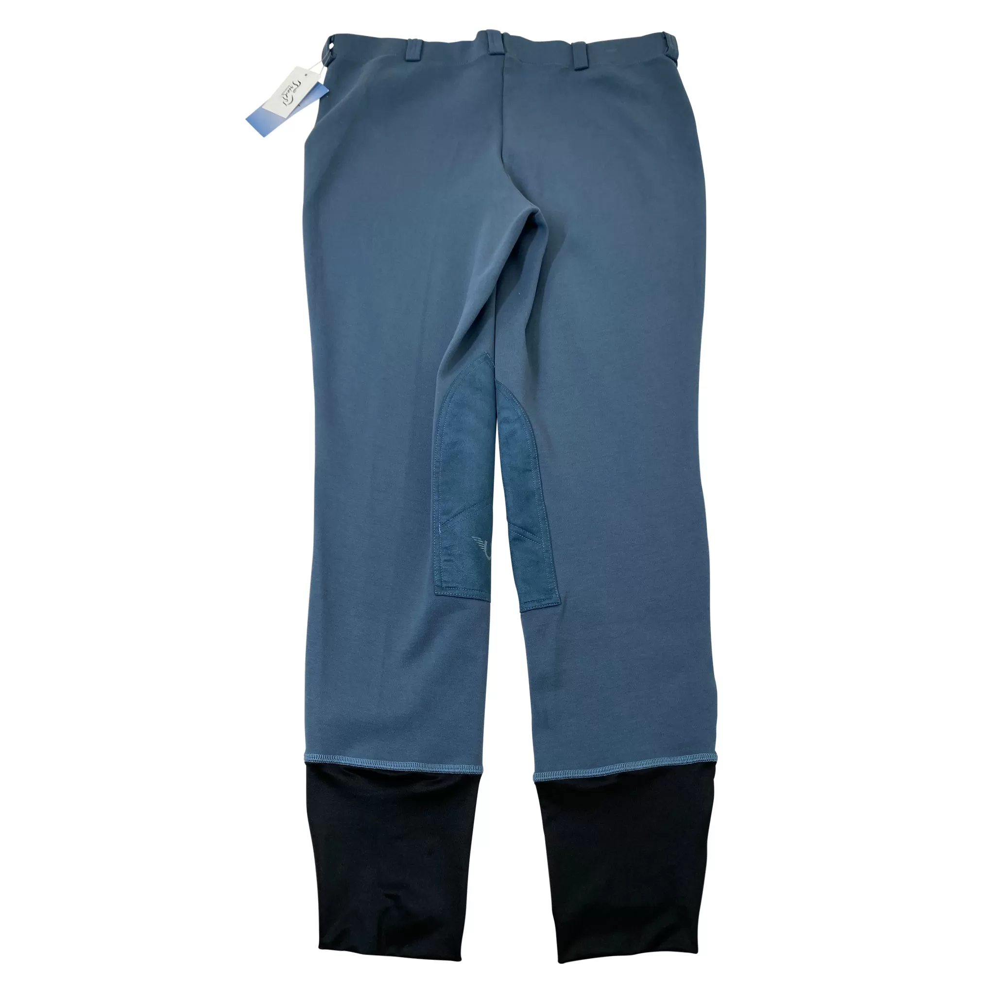 TuffRider Starter Pull-On Breeches in Denim Blue - Women's 36