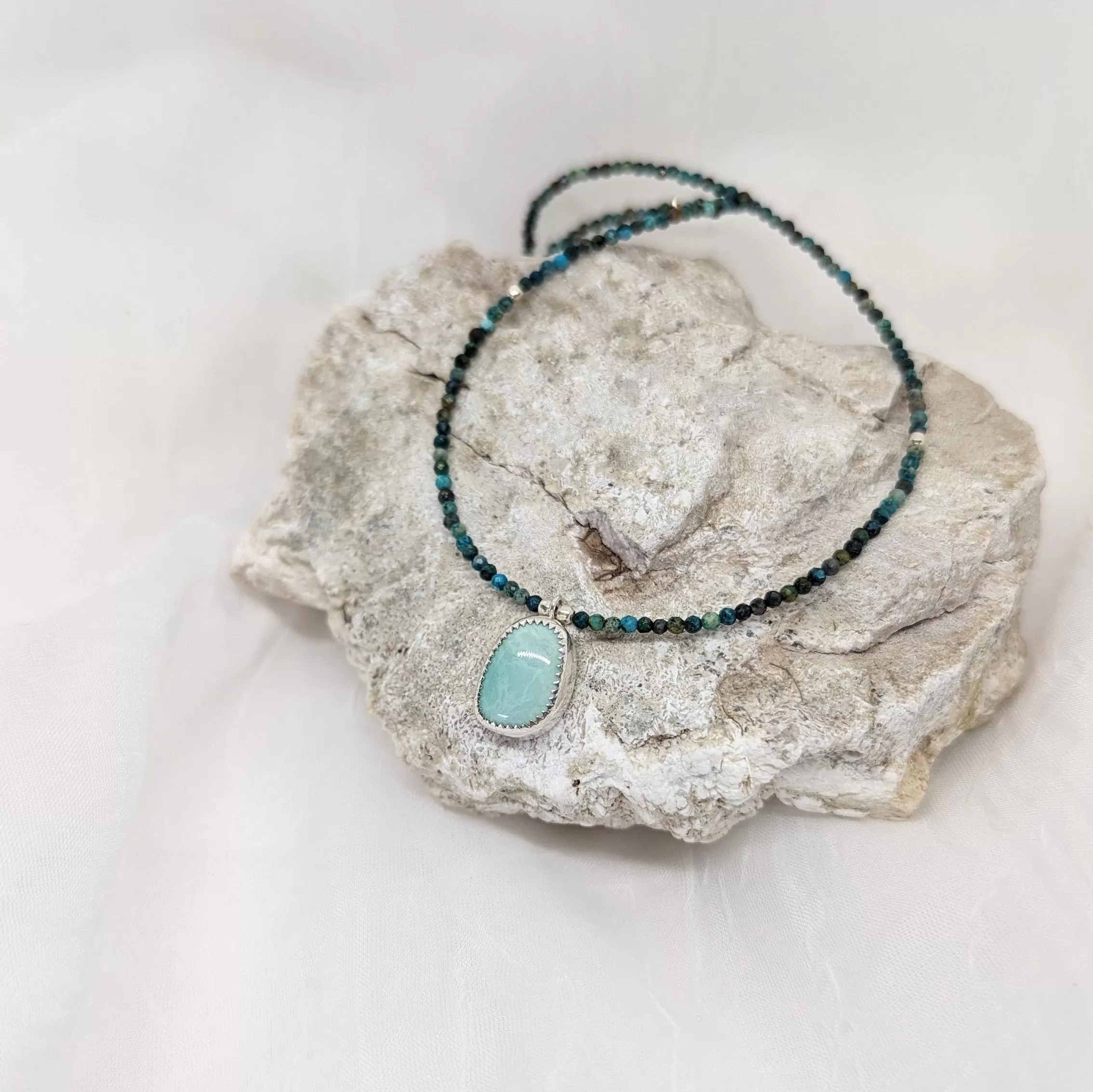 Turquoise Beaded Necklace