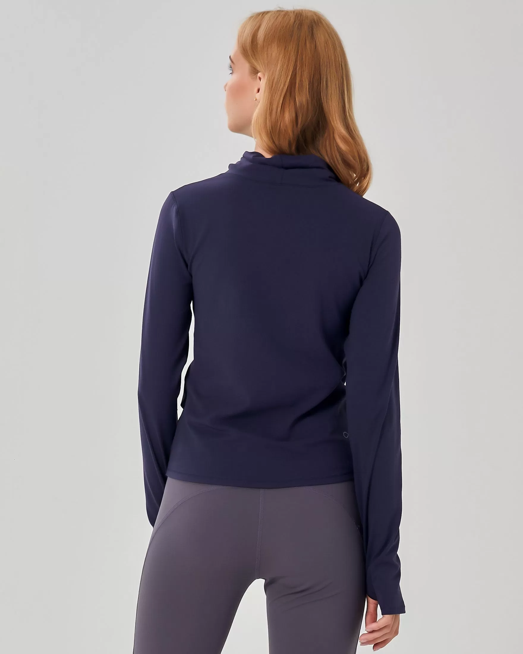 Turtle-Cowl Neck Coziplex Long Sleeve