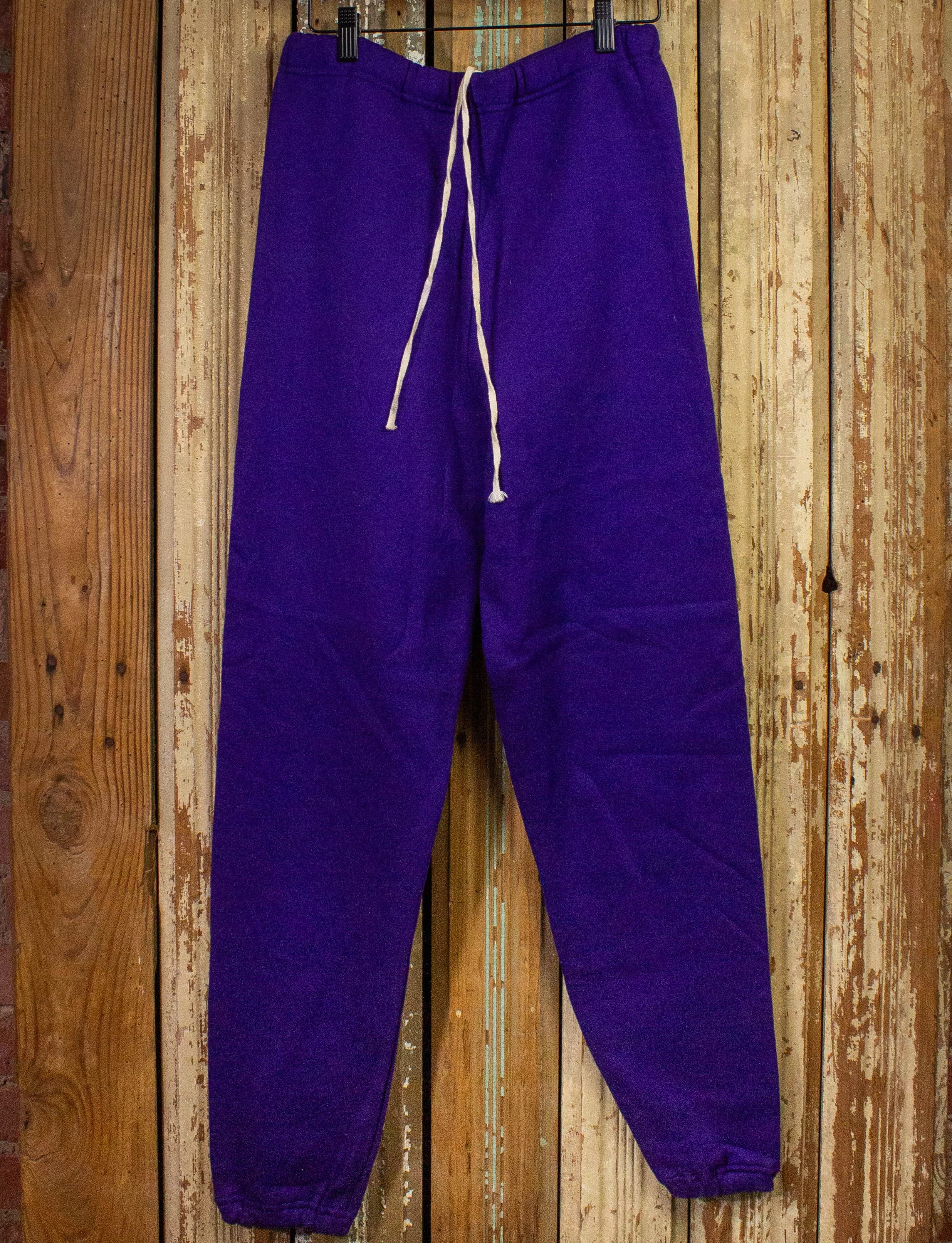 Vintage Russell Athletic Purple Sweatpants Deadstock 90s Medium & Large