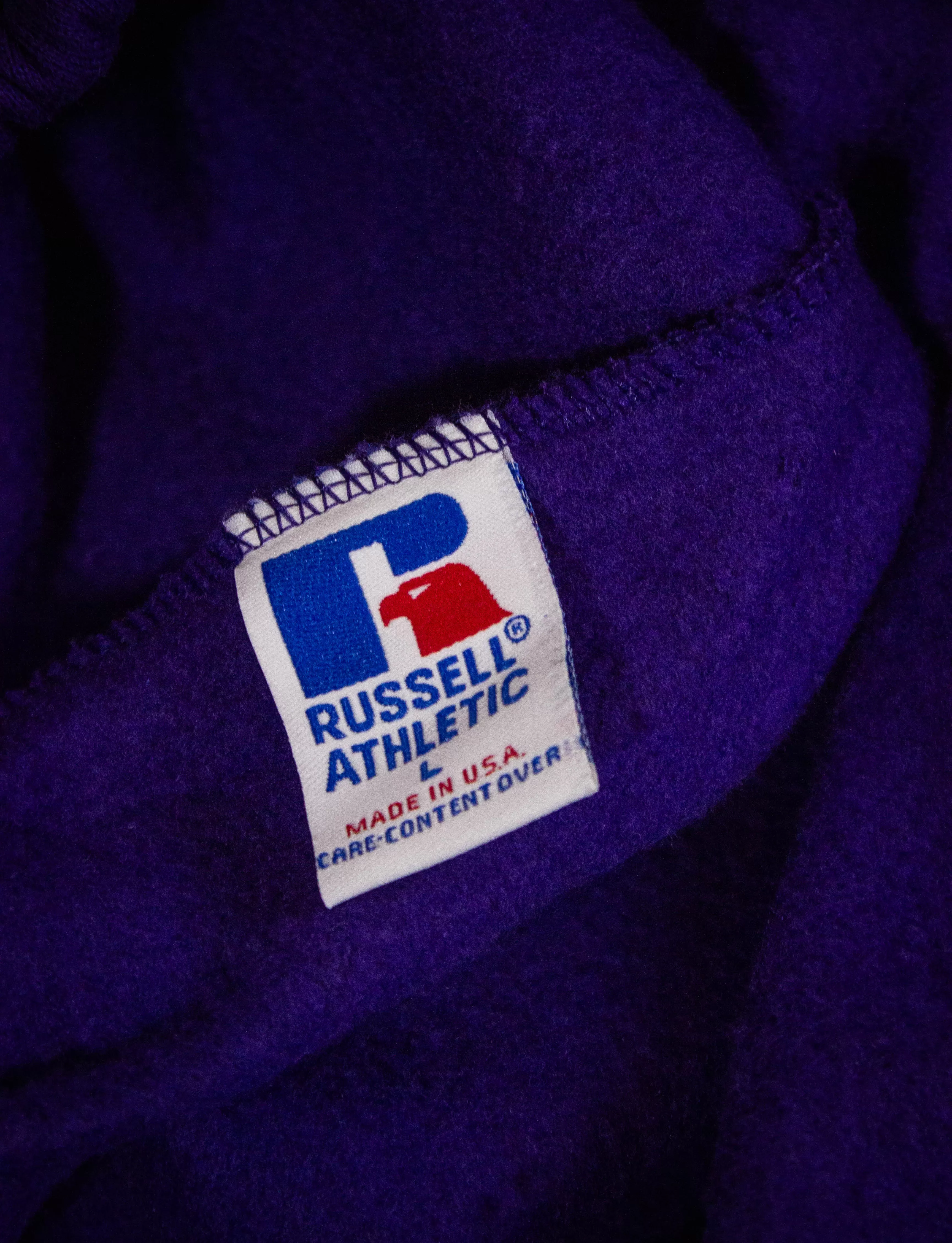 Vintage Russell Athletic Purple Sweatpants Deadstock 90s Medium & Large