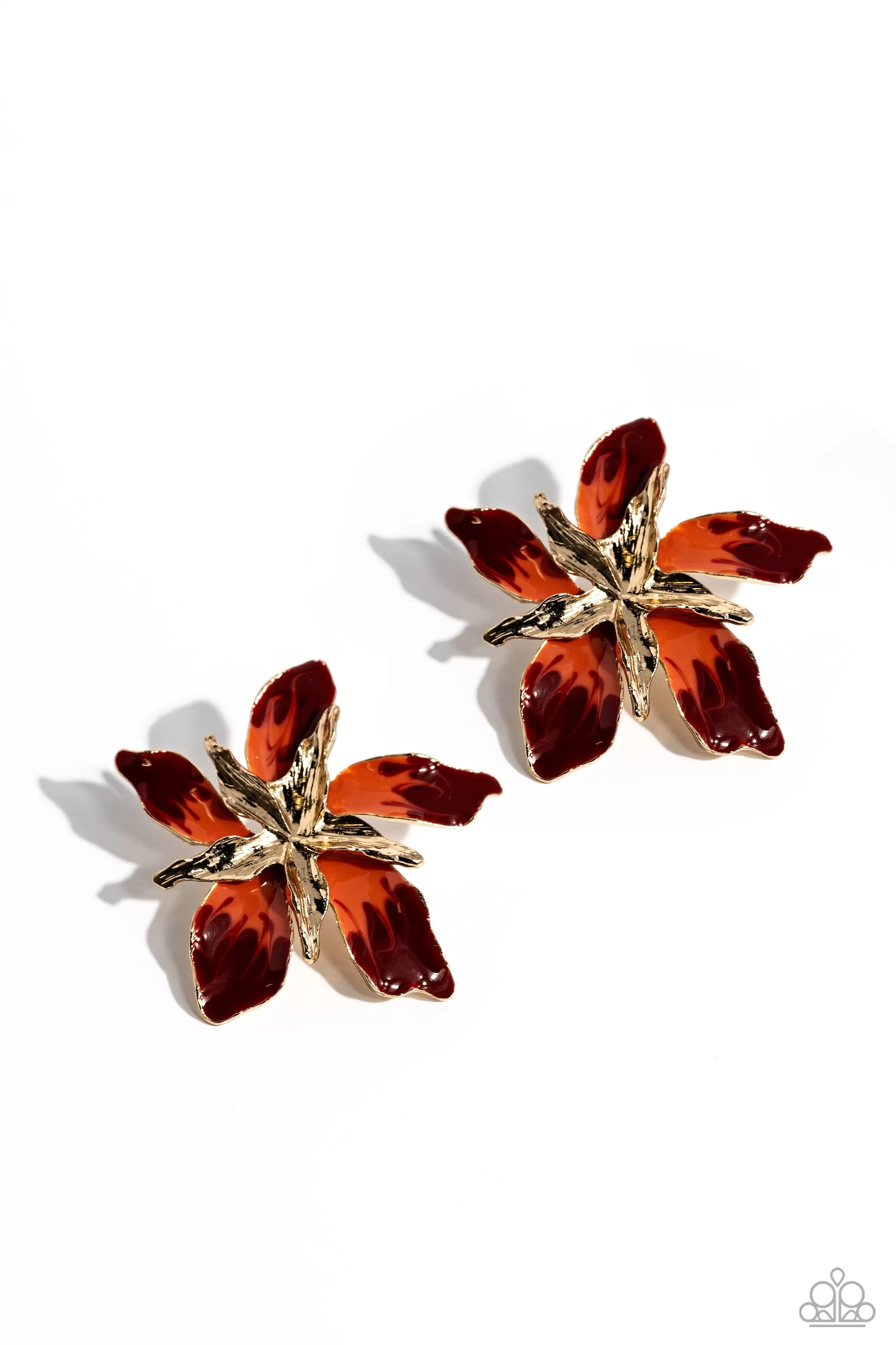 Warped Wallflower Red-Earrings