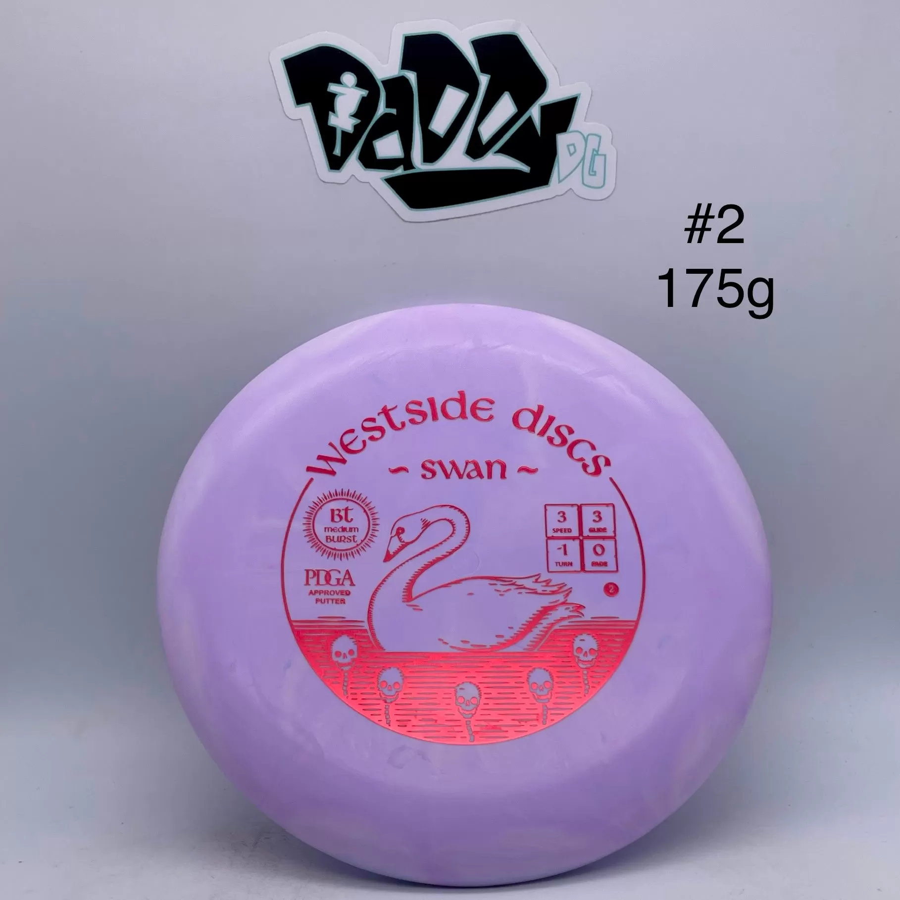 Westside Discs Swan 2 BT Medium Putt & Approach